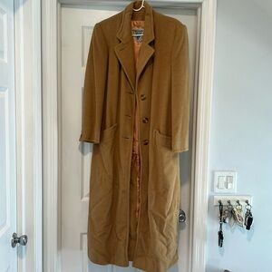 J. Percy for Marvin Richard’s Camel long oversized piete coat